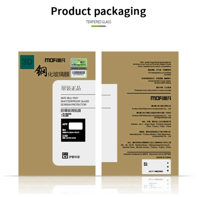 MOFI 9H 3D Explosion Proof Thermal Bending Full Screen Covered Tempered Glass Film