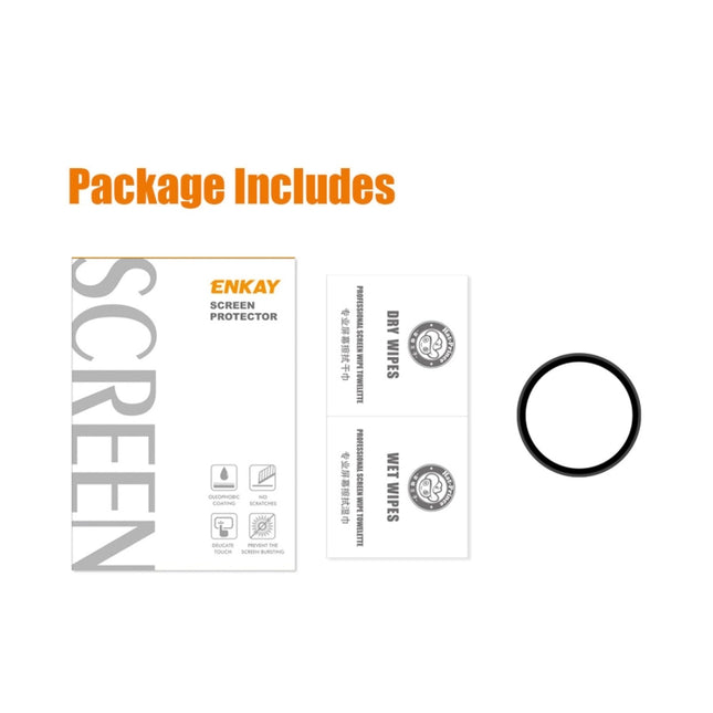 For OnePlus Watch ENKAY Hat-Prince 3D Full Screen Soft PC Edge + PMMA HD Screen Protector Film, 1 PCS, 2 PCS, 5 PCS, 10 PCS