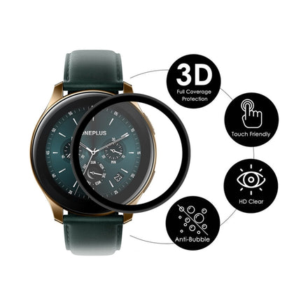 For OnePlus Watch ENKAY Hat-Prince 3D Full Screen Soft PC Edge + PMMA HD Screen Protector Film, 1 PCS, 2 PCS, 5 PCS, 10 PCS