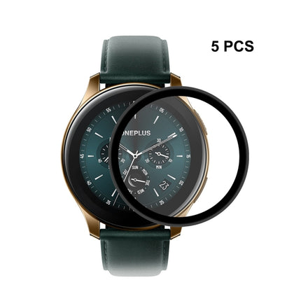 For OnePlus Watch ENKAY Hat-Prince 3D Full Screen Soft PC Edge + PMMA HD Screen Protector Film, 1 PCS, 2 PCS, 5 PCS, 10 PCS