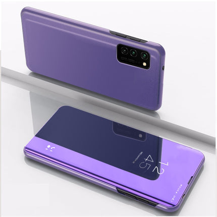 Plated Mirror Horizontal Flip Leather Case with Holder, For Samsung Galaxy A52 5G/4G, For Samsung Galaxy A32 4G, For Samsung Galaxy A32 5G