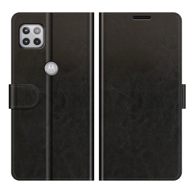 For Motorola One 5G Ace R64 Texture Single Horizontal Flip Protective Case with Holder & Card Slots & Wallet& Photo Frame, For Motorola One 5G Ace