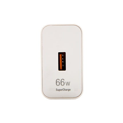 66W 6A USB Fast Charging Travel Charger, US Plug