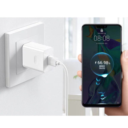 HW-66W 66W USB Fast Charging Travel Charger + USB to Type-C Flash Charging Data Cable, US Plug, US Plug(1m), US Plug(1.5m), US Plug(2m)