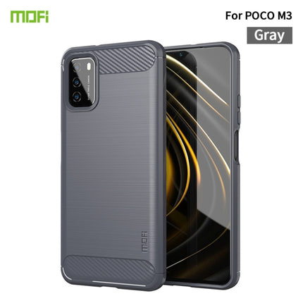 MOFI Gentleness Series Brushed Texture Carbon Fiber Soft TPU Case, For Redmi K40 /K40 Pro /K40 Pro+/Poco F3, For Redmi Note 9s /Note 9 Pro /Note 9 Pro Max, For Xiaomi Redmi Note 10 / Note 10S, For Redmi Note 10 Pro / Note 10 Pro Max                    ...