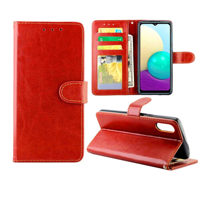 Crazy Horse Texture Leather Horizontal Flip Protective Case with Holder & Card Slots & Wallet & Photo Frame, For OPPO A55 5G, For OPPO A93 5G, For vivo Y31S/Y52S/IQOO U3 5G, For Samsung Galaxy A02/M02, For Redmi K40/K40 Pro/POCO F3/Mi 11i              ...