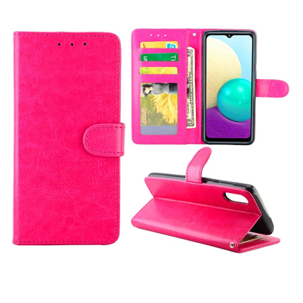 Crazy Horse Texture Leather Horizontal Flip Protective Case with Holder & Card Slots & Wallet & Photo Frame, For OPPO A55 5G, For OPPO A93 5G, For vivo Y31S/Y52S/IQOO U3 5G, For Samsung Galaxy A02/M02, For Redmi K40/K40 Pro/POCO F3/Mi 11i              ...