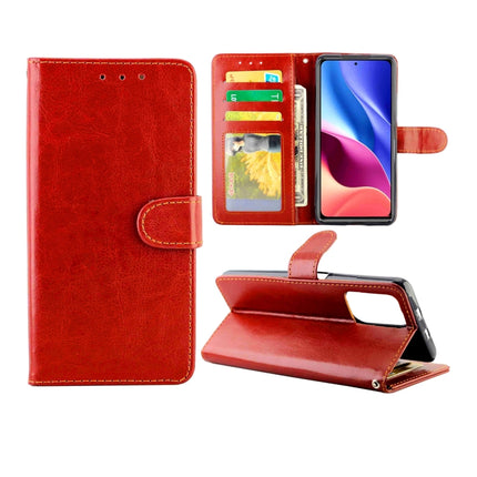 Crazy Horse Texture Leather Horizontal Flip Protective Case with Holder & Card Slots & Wallet & Photo Frame, For OPPO A55 5G, For OPPO A93 5G, For vivo Y31S/Y52S/IQOO U3 5G, For Samsung Galaxy A02/M02, For Redmi K40/K40 Pro/POCO F3/Mi 11i              ...