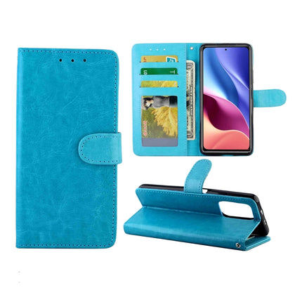 Crazy Horse Texture Leather Horizontal Flip Protective Case with Holder & Card Slots & Wallet & Photo Frame, For OPPO A55 5G, For OPPO A93 5G, For vivo Y31S/Y52S/IQOO U3 5G, For Samsung Galaxy A02/M02, For Redmi K40/K40 Pro/POCO F3/Mi 11i              ...