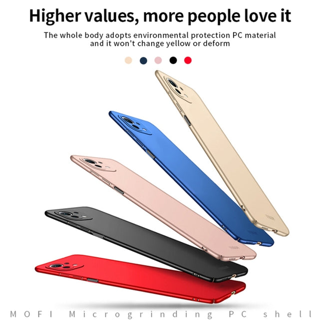MOFI Frosted PC Ultra-thin Hard Case, For Xiaomi Mi 11 Lite, For Huawei Nova 8, For Huawei Nova 8 Pro