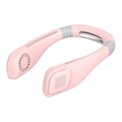 Mini ventilador de cuello USB de manos libres: diseño de auriculares portátil recargable, ventilador de banda para el cuello portátil, flujo de aire de 3 niveles, rotación libre de 360 ​​grados, perfecto para deportes, oficina y exteriores