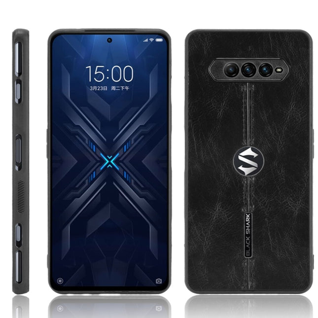 For Xiaomi Black Shark 4 / Black Shark 4 Pro Shockproof Sewing Cow Pattern Skin PC + PU + TPU Case, For Xiaomi Black Shark 4