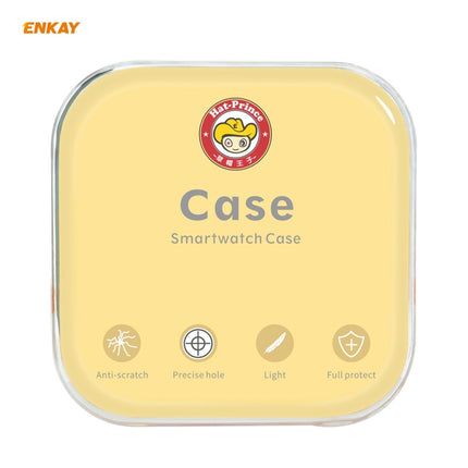 ENKAY Hat-Prince Full Coverage Electroplated PC Case + Tempered Glass Protector for Apple Watch Series 6 / 5 / 4 / SE 40mm, For Apple Watch Series 6 / 5 / 4 / SE 40mm