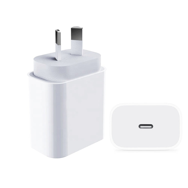 XJ-20W PD 20W PD 3.0 Travel Fast Charger Power Adapter, AU Plug