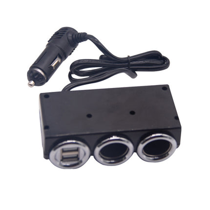 DC 12V / 24V Dual USB Multi Female Car Cigarette Lighter Splitter Socket Adapter Charger Socket Power Adapter / Charger