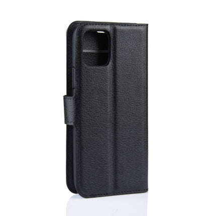 Litchi Skin PU Leather Wallet Stand Mobile Casing for iPhone XI Max （2019）