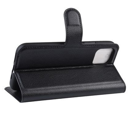 Litchi Skin PU Leather Wallet Stand Mobile Casing for iPhone XI Max （2019）