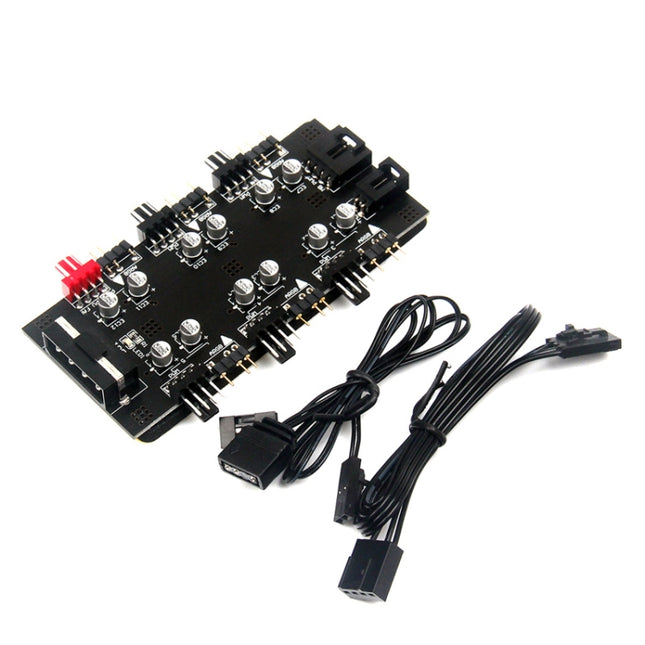 1 bis 6 PWM / ARGB HUB Extender IDE-Schnittstelle, 1 bis 6