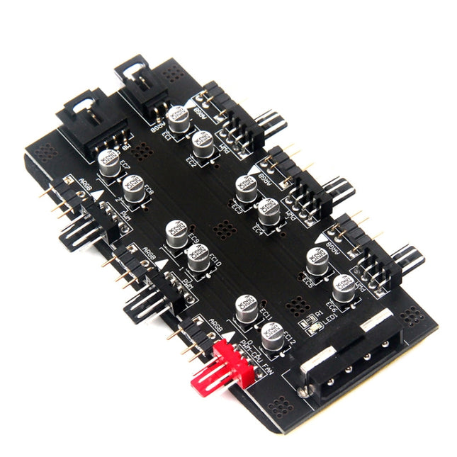 1 bis 6 PWM / ARGB HUB Extender IDE-Schnittstelle, 1 bis 6