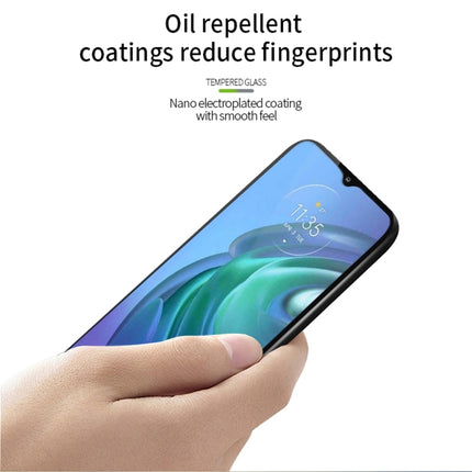 PINWUYO 9H 2.5D Full Screen Tempered Glass Film, For Motorola Moto G10 / G30, For Motorola Moto G100, For Sony Xperia 1 III, For Sony Xperia 10 III