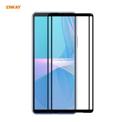 2 PCS ENKAY Hat-Prince Full Glue 0.26mm 9H 2.5D Tempered Glass Full Coverage Film, For Sony Xperia 10 III (2 PCS), For Sony Xperia 1 III (2 PCS), For Motorola Moto G10 / G20 / G30(2 PCS), For Motorola Moto G100 / G 5G Plus(2 PCS)