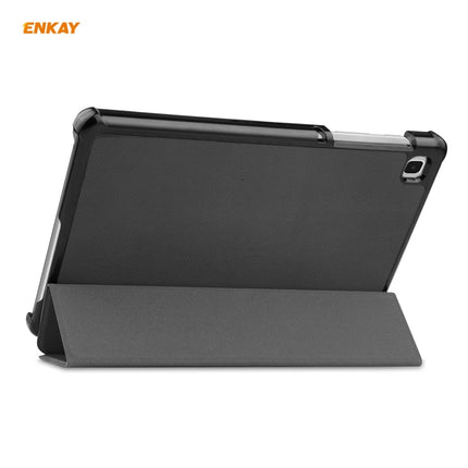 ENKAY PU Leather + Plastic Case with Three-folding Holder for Samsung Galaxy Tab A7 Lite T220 / T225, For Samsung Galaxy Tab A7 Lite T220
