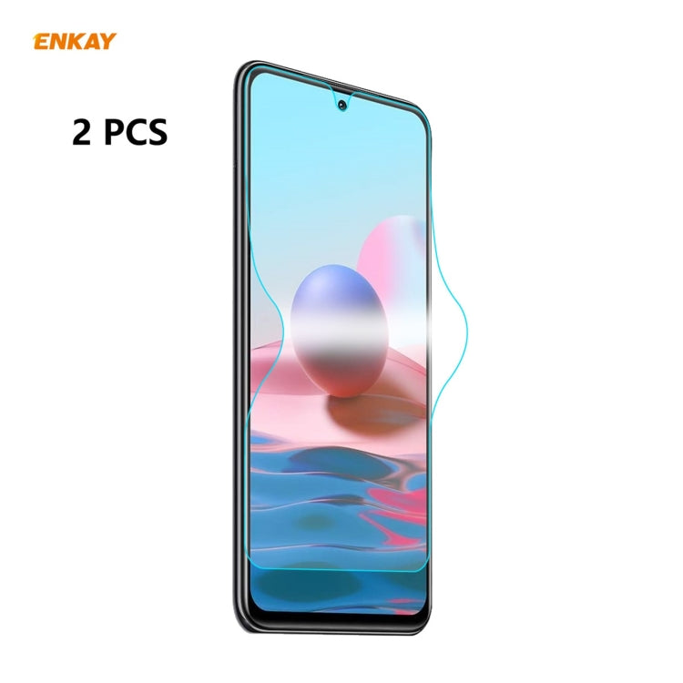 2 PCS ENKAY Hat-Prince Full Glue Full Coverage Screen Protector Explosion-proof Hydrogel Film, For Motorola Moto G30 / G20 / G10(2pcs), For Xiaomi Mi 11X / 11X Pro / 11i(2pcs), For Xiaomi Redmi K40 Gaming(2pcs), For Xiaomi Mi 11 Ultra(2pcs)������������...