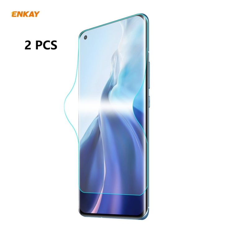 2 PCS ENKAY Hat-Prince Full Glue Full Coverage Screen Protector Explosion-proof Hydrogel Film, For Motorola Moto G30 / G20 / G10(2pcs), For Xiaomi Mi 11X / 11X Pro / 11i(2pcs), For Xiaomi Redmi K40 Gaming(2pcs), For Xiaomi Mi 11 Ultra(2pcs)������������...