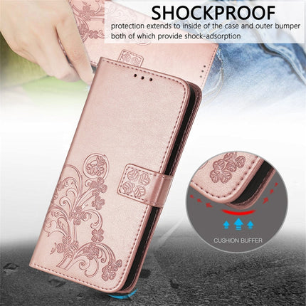 Four-leaf Clasp Embossed Buckle Mobile Phone Protection Leather Case with Lanyard & Card Slot & Wallet & Bracket Function, For OPPO Realme 8 5G, For OPPO Realme Q3 5G / Realme Q3i 5G, For OPPO Realme Q3 5G, For Xiaomi Mi 11 Pro, For Xiaomi Mi 11 Ultra ...
