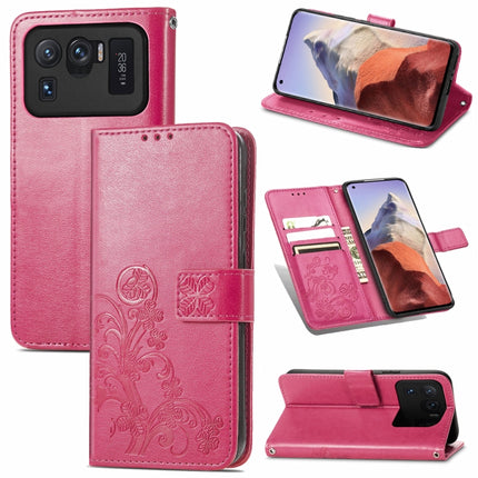 Four-leaf Clasp Embossed Buckle Mobile Phone Protection Leather Case with Lanyard & Card Slot & Wallet & Bracket Function, For OPPO Realme 8 5G, For OPPO Realme Q3 5G / Realme Q3i 5G, For OPPO Realme Q3 5G, For Xiaomi Mi 11 Pro, For Xiaomi Mi 11 Ultra ...