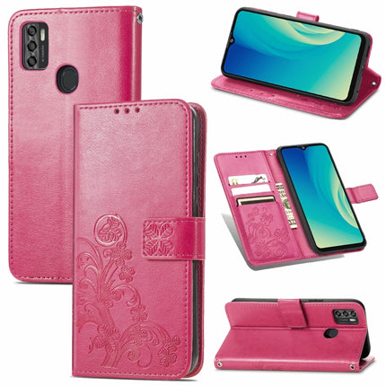Four-leaf Clasp Embossed Buckle Mobile Phone Protection Leather Case with Lanyard & Card Slot & Wallet & Bracket Function, For OPPO Realme 8 5G, For OPPO Realme Q3 5G / Realme Q3i 5G, For OPPO Realme Q3 5G, For Xiaomi Mi 11 Pro, For Xiaomi Mi 11 Ultra ...