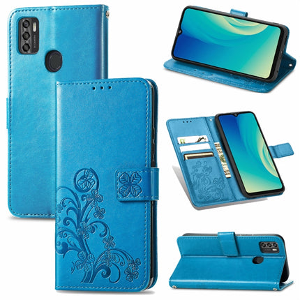 Four-leaf Clasp Embossed Buckle Mobile Phone Protection Leather Case with Lanyard & Card Slot & Wallet & Bracket Function, For OPPO Realme 8 5G, For OPPO Realme Q3 5G / Realme Q3i 5G, For OPPO Realme Q3 5G, For Xiaomi Mi 11 Pro, For Xiaomi Mi 11 Ultra ...