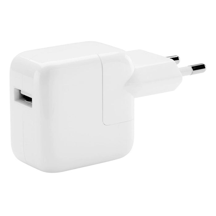 Cargador de viaje con puerto USB de 12 W para iPad, iPod y iPhone, enchufe europeo