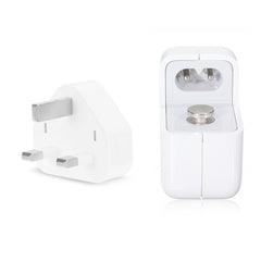 12W USB Charger + USB to 8 Pin Data Cable for iPad / iPhone / iPod Series, UK Plug