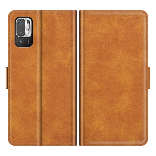 For Xiaomi Redmi Note 10 5G Dual-side Magnetic Buckle Horizontal Flip Leather Case with Holder & Card Slots & Wallet, For Xiaomi Redmi Note 10 5G