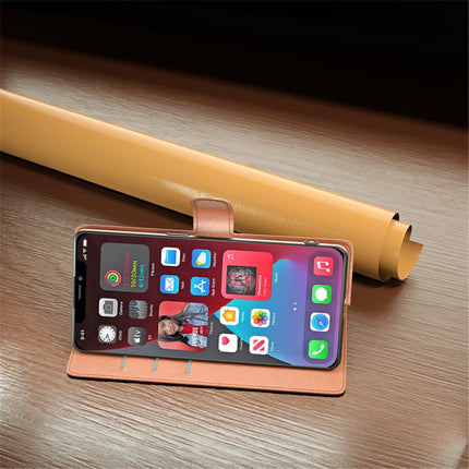 For Wiko Power U20 Retro-skin Business Magnetic Suction Leather Case with Holder & Card Slots & Wallet, For Wiko Power U20