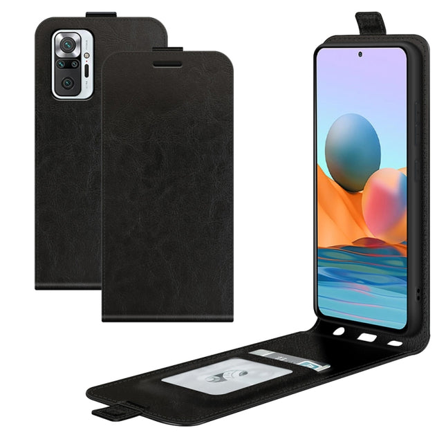 For Xiaomi Redmi Note 10 Pro / Note 10 Pro (Indian Version) / Note 10 Pro Max R64 Texture Single Vertical Flip Leather Protective Case with Card Slots & Photo Frame, For Xiaomi Redmi Note 10 Pro
