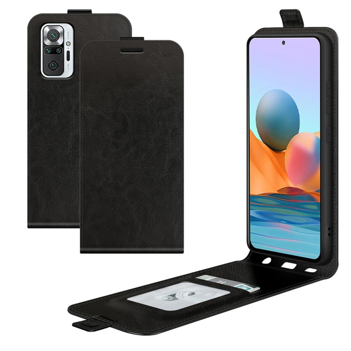 For Xiaomi Redmi Note 10 Pro / Note 10 Pro (Indian Version) / Note 10 Pro Max R64 Texture Single Vertical Flip Leather Protective Case with Card Slots & Photo Frame, For Xiaomi Redmi Note 10 Pro
