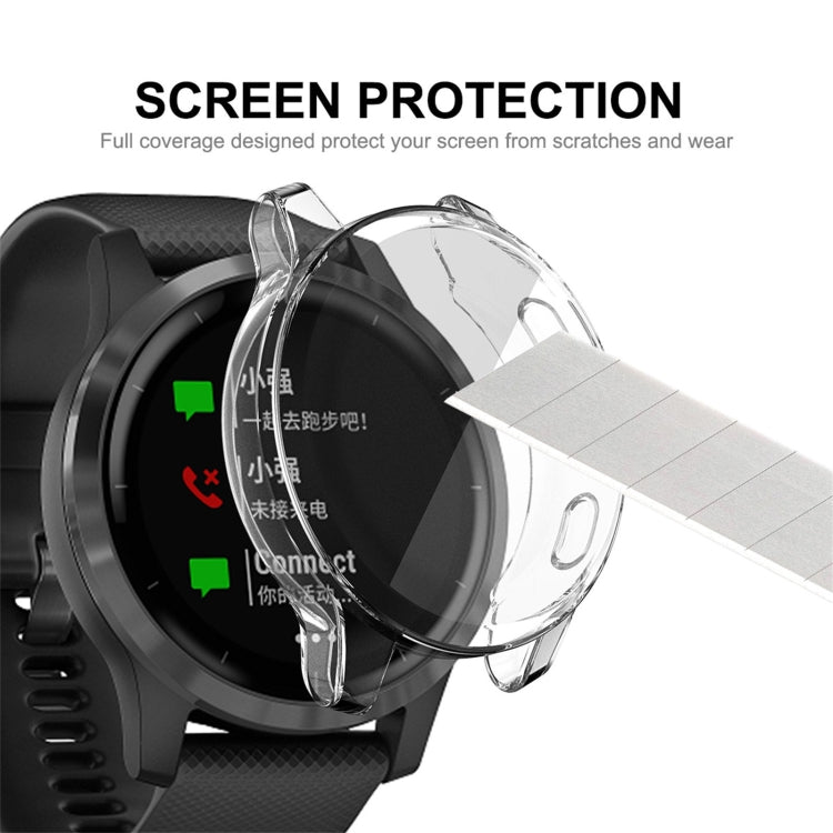 ENKAY Hat-Prince Full Coverage Transparent TPU Soft Case, For Garmin Venu 2 45mm / Vivoactive 4 45mm, For Garmin Venu 2S 40mm / Vivoactive 4S 40mm, For OnePlus Watch, For Motorola Moto 360 (3rd gen)