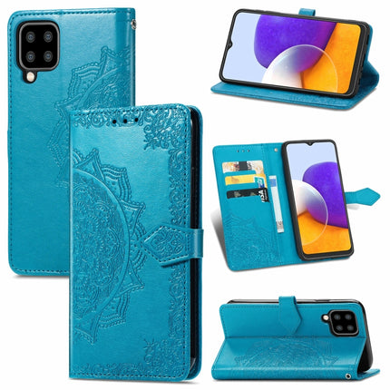 Mandala Embossing Pattern Horizontal Flip Leather Case with Holder & Card Slots & Wallet & Lanyard, For Samsung Galaxy A82 5G, For Samsung Galaxy A22 4G, For Samsung Galaxy A22 5G, For Samsung Galaxy F62 / M62