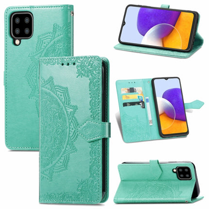 Mandala Embossing Pattern Horizontal Flip Leather Case with Holder & Card Slots & Wallet & Lanyard, For Samsung Galaxy A82 5G, For Samsung Galaxy A22 4G, For Samsung Galaxy A22 5G, For Samsung Galaxy F62 / M62