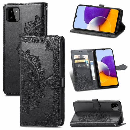 Mandala Embossing Pattern Horizontal Flip Leather Case with Holder & Card Slots & Wallet & Lanyard, For Samsung Galaxy A82 5G, For Samsung Galaxy A22 4G, For Samsung Galaxy A22 5G, For Samsung Galaxy F62 / M62