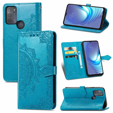 Mandala Embossing Pattern Horizontal Flip Leather Case with Holder & Card Slots & Wallet & Lanyard, For Motorola Moto G50, For Nokia 6.3, For OPPO  A94 4G / F19 Pro, For OPPO A94 5G / F19 Pro+ / Reno5 Z