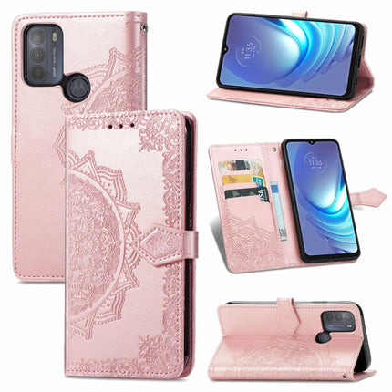 Mandala Embossing Pattern Horizontal Flip Leather Case with Holder & Card Slots & Wallet & Lanyard, For Motorola Moto G50, For Nokia 6.3, For OPPO  A94 4G / F19 Pro, For OPPO A94 5G / F19 Pro+ / Reno5 Z