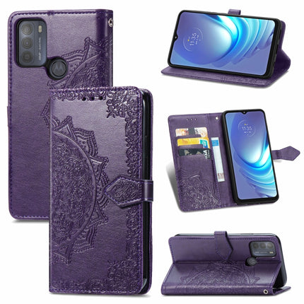 Mandala Embossing Pattern Horizontal Flip Leather Case with Holder & Card Slots & Wallet & Lanyard, For Motorola Moto G50, For Nokia 6.3, For OPPO  A94 4G / F19 Pro, For OPPO A94 5G / F19 Pro+ / Reno5 Z