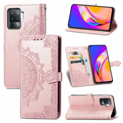 Mandala Embossing Pattern Horizontal Flip Leather Case with Holder & Card Slots & Wallet & Lanyard, For Motorola Moto G50, For Nokia 6.3, For OPPO  A94 4G / F19 Pro, For OPPO A94 5G / F19 Pro+ / Reno5 Z