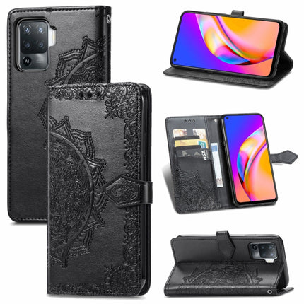Mandala Embossing Pattern Horizontal Flip Leather Case with Holder & Card Slots & Wallet & Lanyard, For Motorola Moto G50, For Nokia 6.3, For OPPO  A94 4G / F19 Pro, For OPPO A94 5G / F19 Pro+ / Reno5 Z