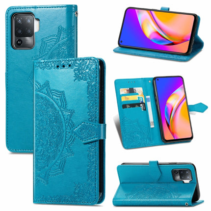 Mandala Embossing Pattern Horizontal Flip Leather Case with Holder & Card Slots & Wallet & Lanyard, For Motorola Moto G50, For Nokia 6.3, For OPPO  A94 4G / F19 Pro, For OPPO A94 5G / F19 Pro+ / Reno5 Z