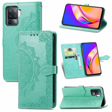 Mandala Embossing Pattern Horizontal Flip Leather Case with Holder & Card Slots & Wallet & Lanyard, For Motorola Moto G50, For Nokia 6.3, For OPPO  A94 4G / F19 Pro, For OPPO A94 5G / F19 Pro+ / Reno5 Z