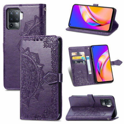 Mandala Embossing Pattern Horizontal Flip Leather Case with Holder & Card Slots & Wallet & Lanyard, For Motorola Moto G50, For Nokia 6.3, For OPPO  A94 4G / F19 Pro, For OPPO A94 5G / F19 Pro+ / Reno5 Z